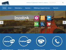 Tablet Screenshot of incolink.org.au